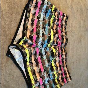 NWOT Ocean Pacific camouflage shorts w/ stripes